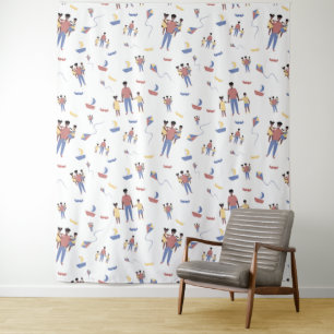 Vatertag Wandteppich