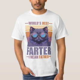 Vatertag Weltbester Furzer ich meine Vater  T-Shirt