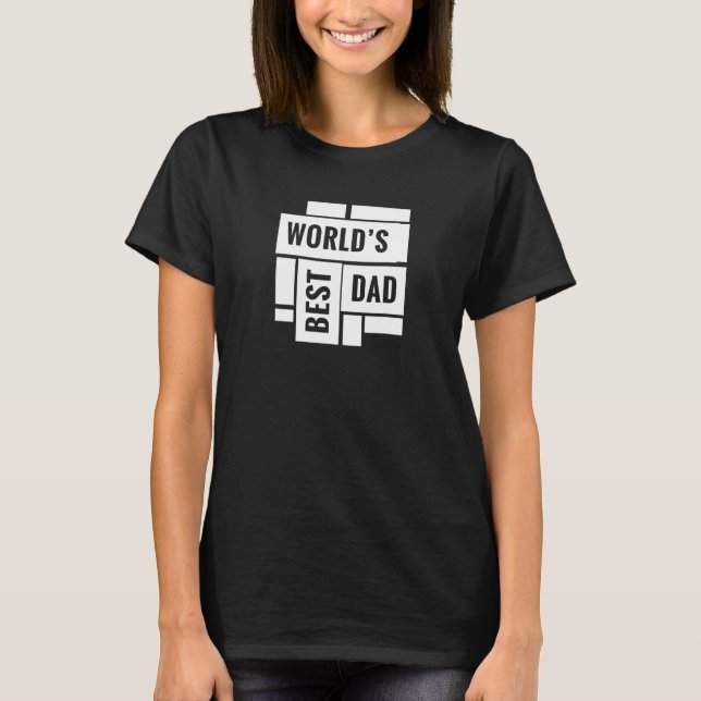 Vatertag   Weltbester Papa 2 T-Shirt (Vorderseite)
