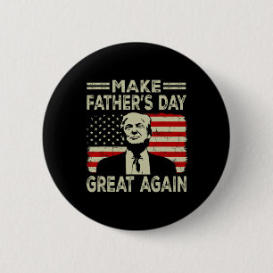 Vatertag wieder großer Vater Ltsp Funny Donald Tru Button