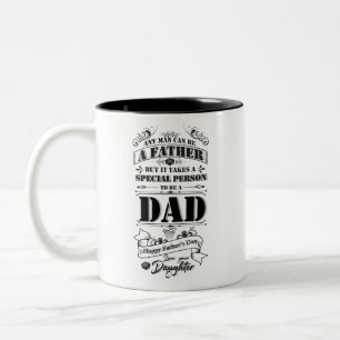Vatertag Zweifarbige Tasse