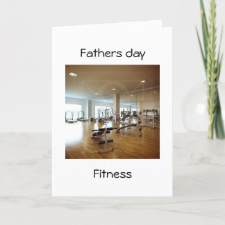 Vatertags-Fitnesskarte Karte