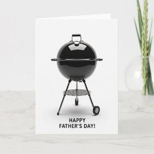 Vatertags-Grüße für ein Grillfest im Garten Karte