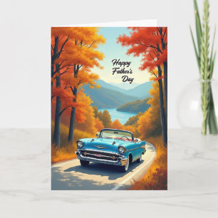 Vätertags-Karte "Scenic Route" Karte