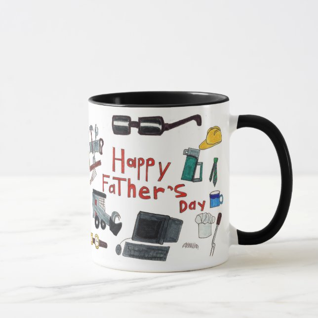 Vatertags-Werkzeug-Tasse Tasse (Rechts)