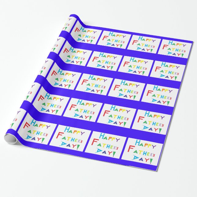 Vatertagsbroschüre Geschenkpapier (Ungerollt)