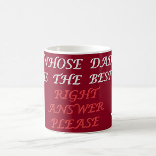 Vatertagsdesign die richtige Antwort auf den beste Kaffeetasse