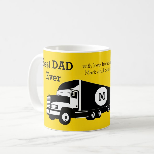 Vatertagsfahrer Kaffeetasse (Vorderseite Links)