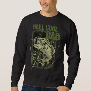 Vatertagsfischer Männer werden Cooler Vater Fische Sweatshirt