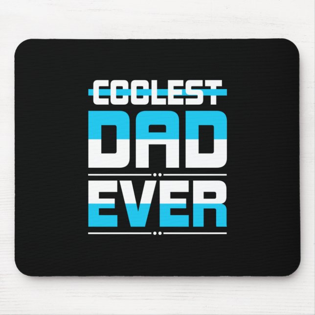 Vatertagsgeschenk | Coolster Vater je Mousepad (Vorne)