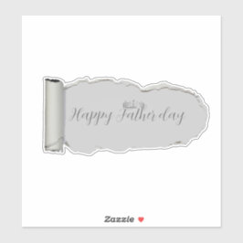 Vatertagsgeschenk für Papa Aufkleber