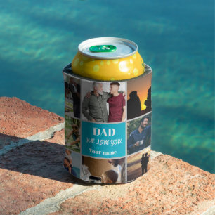 Vatertagsgeschenk für Papa Benutzerdefiniertes F Dosenkühler