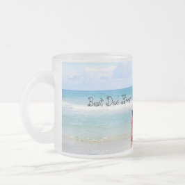 Vatertagsgeschenk für Papa | Benutzerdefiniertes F Mattglastasse