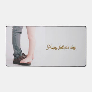 Vatertagsgeschenk für Papa Benutzerdefiniertes F Schreibtischunterlage