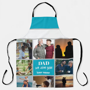 Vatertagsgeschenk für Papa Benutzerdefiniertes F Schürze