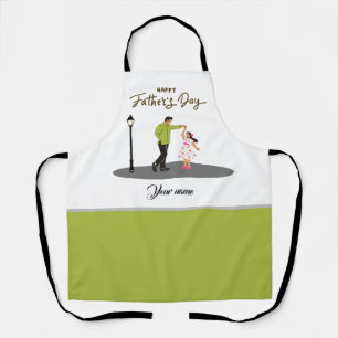 Vatertagsgeschenk für Papa Benutzerdefiniertes F Schürze