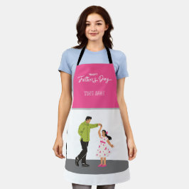 Vatertagsgeschenk für Papa | Benutzerdefiniertes F Schürze