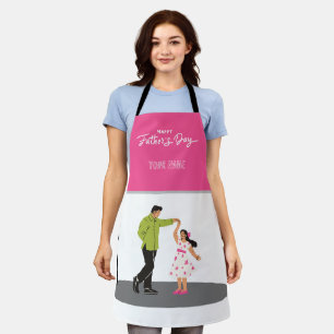 Vatertagsgeschenk für Papa Benutzerdefiniertes F Schürze