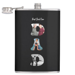 Vatertagsgeschenk für Papa \ Bester Papa überhaupt Flachmann
