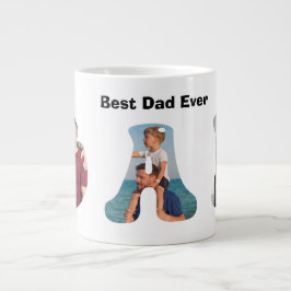 Vatertagsgeschenk für Papa \ Bester Papa überhaupt Jumbo-Tasse