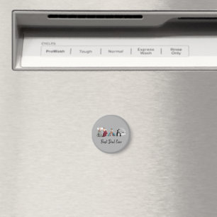 Vatertagsgeschenk für Papa \ Bester Papa überhaupt Magnet