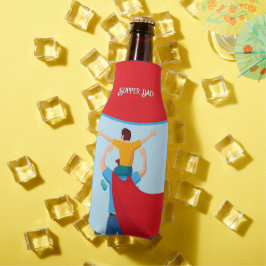 Vatertagsgeschenk für Supper Dad Flaschenkühler