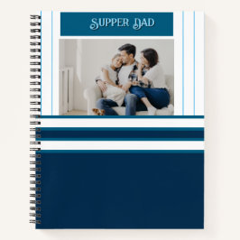 Vatertagsgeschenk für Supper Dad Notizbuch