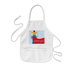 Vatertagsgeschenk für Supper Dad Schürze