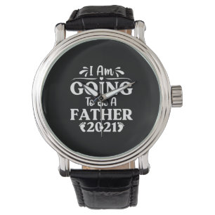 Vatertagsgeschenk   Ich werde Vater sein Armbanduhr