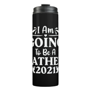 Vatertagsgeschenk Ich werde Vater sein Thermosbecher