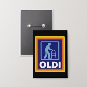 Vatertagsgeschenk Lustiges Alti Parodie Geschenk F Button