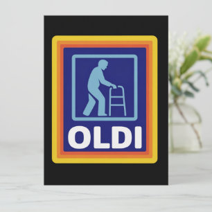 Vatertagsgeschenk Lustiges Alti Parodie Geschenk f Einladung