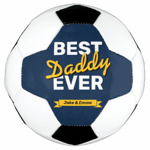 Vatertagsgeschenk Personalisierter Fußballball Fußball