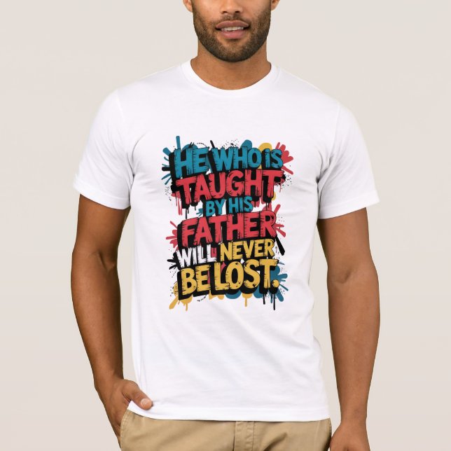 Vatertagsgeschenk T-Shirt (Vorderseite)