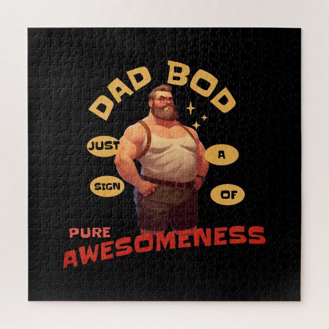 Vatertagsgeschenk | Vater Bod Phantastisch Puzzle (Vertikal)