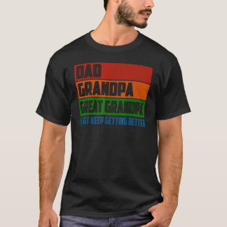 Vatertagsgeschenk von Enkelkindern Dad Opa Großart T-Shirt