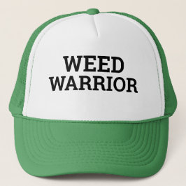 Vatertagsgeschenk WEED WARRIOR Truckerkappe