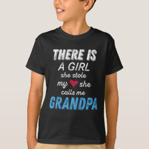 Vatertagsgeschenke für Opa von Großtochter T-Shirt
