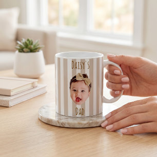 Vatertagsgeschenke für Papa Baby-Gesicht-Tasse Kaffeetasse
