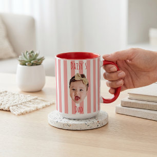 Vatertagsgeschenke für Papa Baby-Gesicht-Tasse Tasse