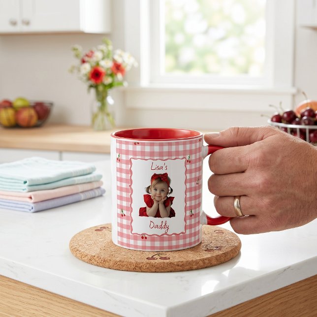 Vatertagsgeschenke für Papa Kirsche Tasse (Von Creator hochgeladen)