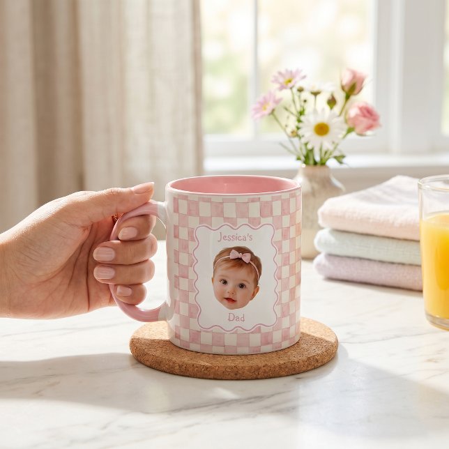 Vatertagsgeschenke für Papa Rosa Tasse (Von Creator hochgeladen)