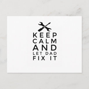 Vatertagsgeschenke für Vater Postkarte