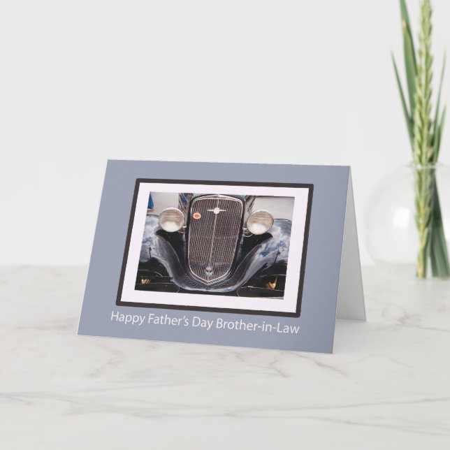 Vatertagskarren des Schwiegervaters Karte (Vorderseite)