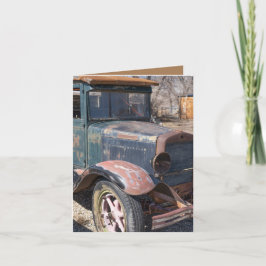 Vatertagskarte, alter Lkw Eine Seltenheit Karte