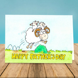 Vatertagskarte Dankeskarte