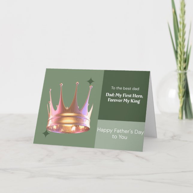 Vatertagskarte Einladung (Vorderseite)