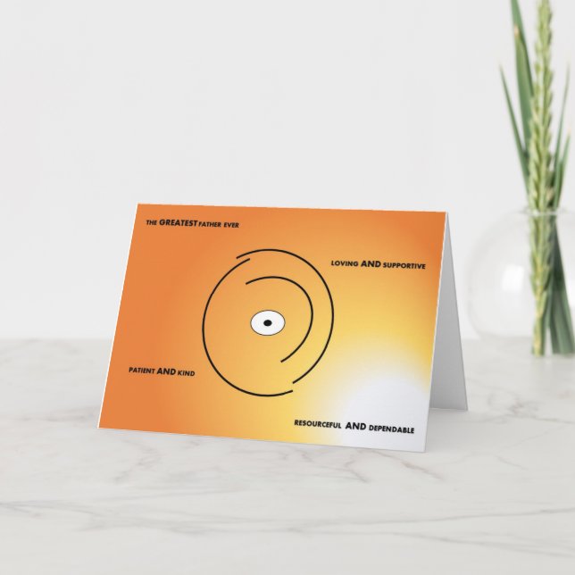 Vatertagskarte Feiertagskarte (Vorderseite)