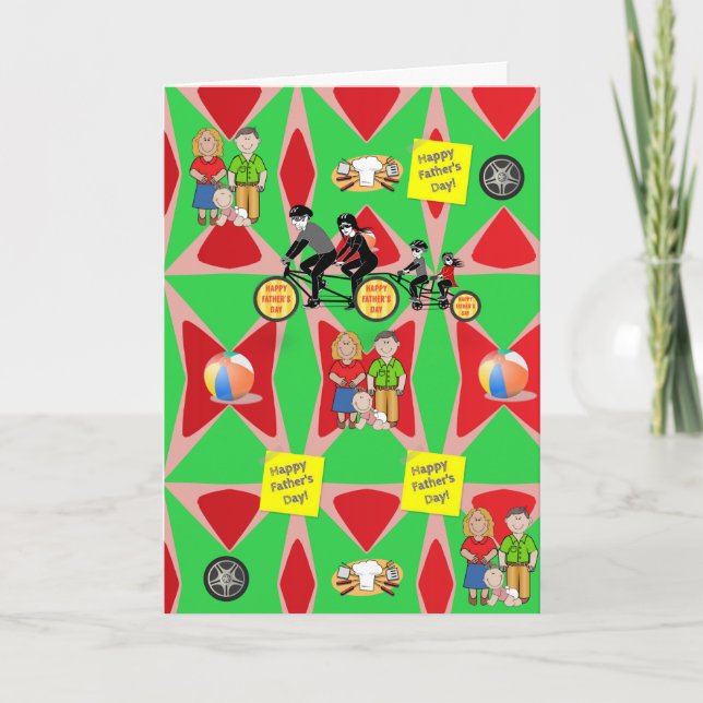 Vatertagskarte Feiertagskarte (Vorderseite)