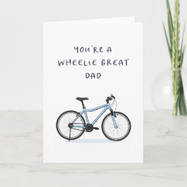 Vatertagskarte - Funny - Bike - Biker Cooler Vater Karte